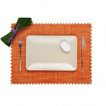 Dinner Design Dikdörtgen Amerikan Servis-Carrot