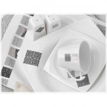 Noble Life 86 Parça Porselen Yemek Takımı-Frames