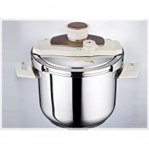 Noble Life 7 Litre Düdüklü Tencere-Bronz