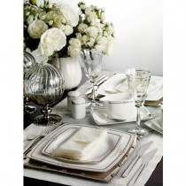 Pierre Cardin 86 Parça Yemek Takımı (Bianca Platinium)