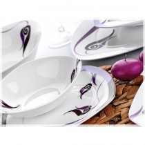 Noble Life 28 Parça Porselen Yemek Takımı-Tulip