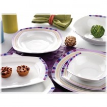 Noble Life 28 Parça Porselen Yemek Takımı-Lily