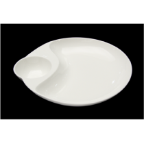 Porselen Atıştırma Tabağı