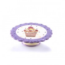 Porio Puantiyeli Mor Kek Standı