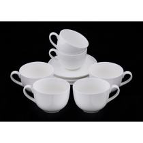 6 Parça Porselen Çay Kahve Fincan Seti