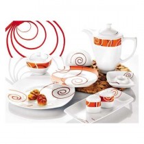 Noble Life 43 Parça Porselen Kahvaltı Takımı-Opal