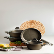 Pierre Cardin Granit Tencere Seti (Gri)