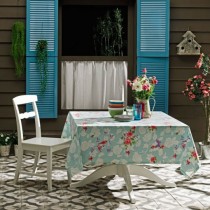 Taç Dikdörtgen Masa Örtüsü (Blue Bell)