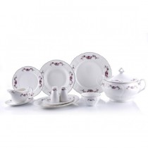 Porio 74 Parça Bonechina Yemek Takımı (M44-121)