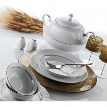 Kütahya Porselen 85 Parça Porselen Yemek Takımı-Sedef