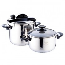 Pierre Cardin Chief 4-7 Lt Düdüklü Tencere Seti (Siyah)