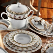 Kütahya Porselen İris 97 Parça 6611 Yemek Takımı