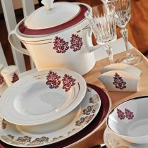 Kütahya Porselen İris 97 Parça 7031 Yemek Takımı