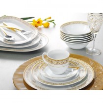 Kütahya Porselen 85 Parça Porselen Yemek Takımı-Stella 3559