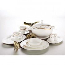 Aryıldız 84 Parça Porselen Yemek Takımı-Flamingo