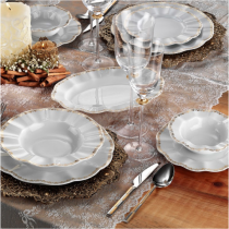 Kütahya Porselen Nil Serisi 83 Parça 847820 Yemek Takımı