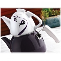 Noble Life Porselen Emaye Çaydanlık-Tulip