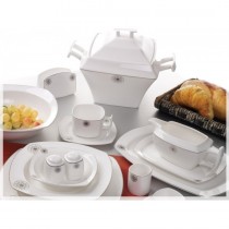 Noble Life 86 Parça Porselen Yemek Takımı-Genesis