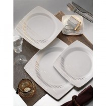 Kütahya Porselen 84 Parça Porselen Yemek Takımı-Aliza Bone 25102