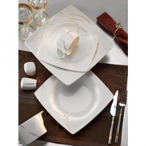 Kütahya Porselen 84 Parça Porselen Yemek Takımı-Aliza Bone 25113