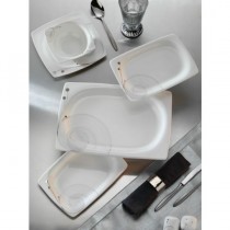 Kütahya Porselen 84 Parça Porselen Yemek Takımı-Alize Bone 35102