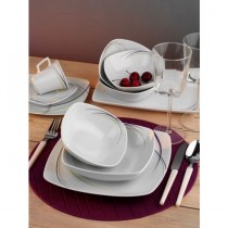 Kütahya Porselen 24 Parça Porselen Yemek Takımı-Medusa M